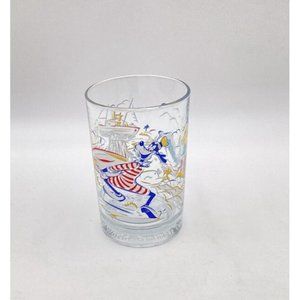 Vintage Used Goofy Walt Disney World Blizzard Beach Remember the Magic Glass Cup